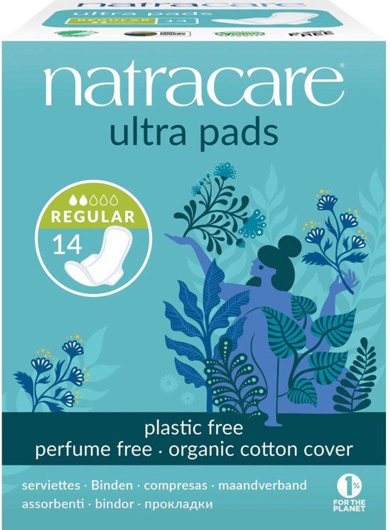 Natracare Maandverband Ultra Pads Super Plus 12 stuks