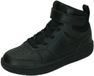 Nike Court Borough Mid 2 (GS) Sneakers Zwart Leer Unisex Kinderen Maat 29.5