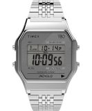 Timex T80 TW2R79300 Montre - Acier - Argenté - Ø 34 mm