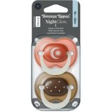 Tommee Tippee NightGlow Soother Fopspenen 2 st