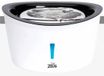 Zeus Fontaine à boire - Bol d'eau pour chien - 6 l - Blanc
