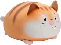 GLUBSCHIS Nici knuffelkussen kat 30x40cm pluche kussen voor kinderen.