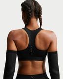 NIKE - swift women's high-support lig - Sport bh dames - Zwart