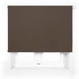 Blindecor Premium lichtdoorlatend rolgordijn op maat | donkerbruin | Rollo 80 x 165 cm