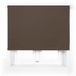 ECOMMERC3 Transparant rolgordijn op maat, premium formaat, 65 x 240 cm, donkerbruin
