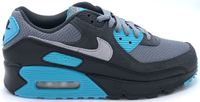 Nike Air Max 90 Heren Sneakers Leer/Mesh Grijs/Zwart Maat 41