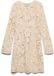 Vero Moda AWALISON Jurk Bone White Gebloemd Katoen Lange Mouw A-lijn Kort
