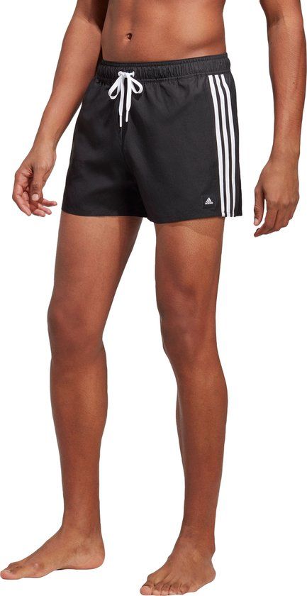 adidas Sportswear 3-Stripes CLX Zwemshort Heren Zwart M