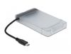 Delock 64084 Convertisseur USB Type-C™ vers SATA avec capot de protection 2,5″