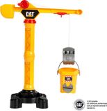 Klein Toys grue de construction - 42 cm de haut - incl. silo et pince - jaune noir