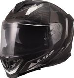 LS2 FF818 Storm III Sporty Helm - Integraalhelm - Zwart/grijs - Maat M