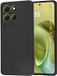 Techsuit Hoesje geschikt voor Motorola Moto G86 - Soft Flex Silicone Back Cover - Black