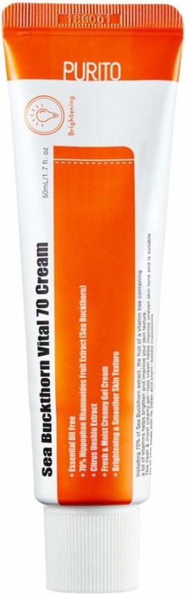Purito Sea Buckthorn Vital 70 Brightening Cream - 50ml