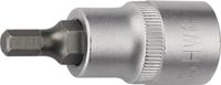 TECWERK Steeksleutelinzet 1/2 inch Binnen-6-kant SW 8mm L.55mm