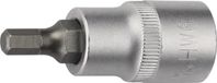TECWERK Steeksleutelinzet 1/2 inch Binnen-6-kant SW 8mm L.55mm