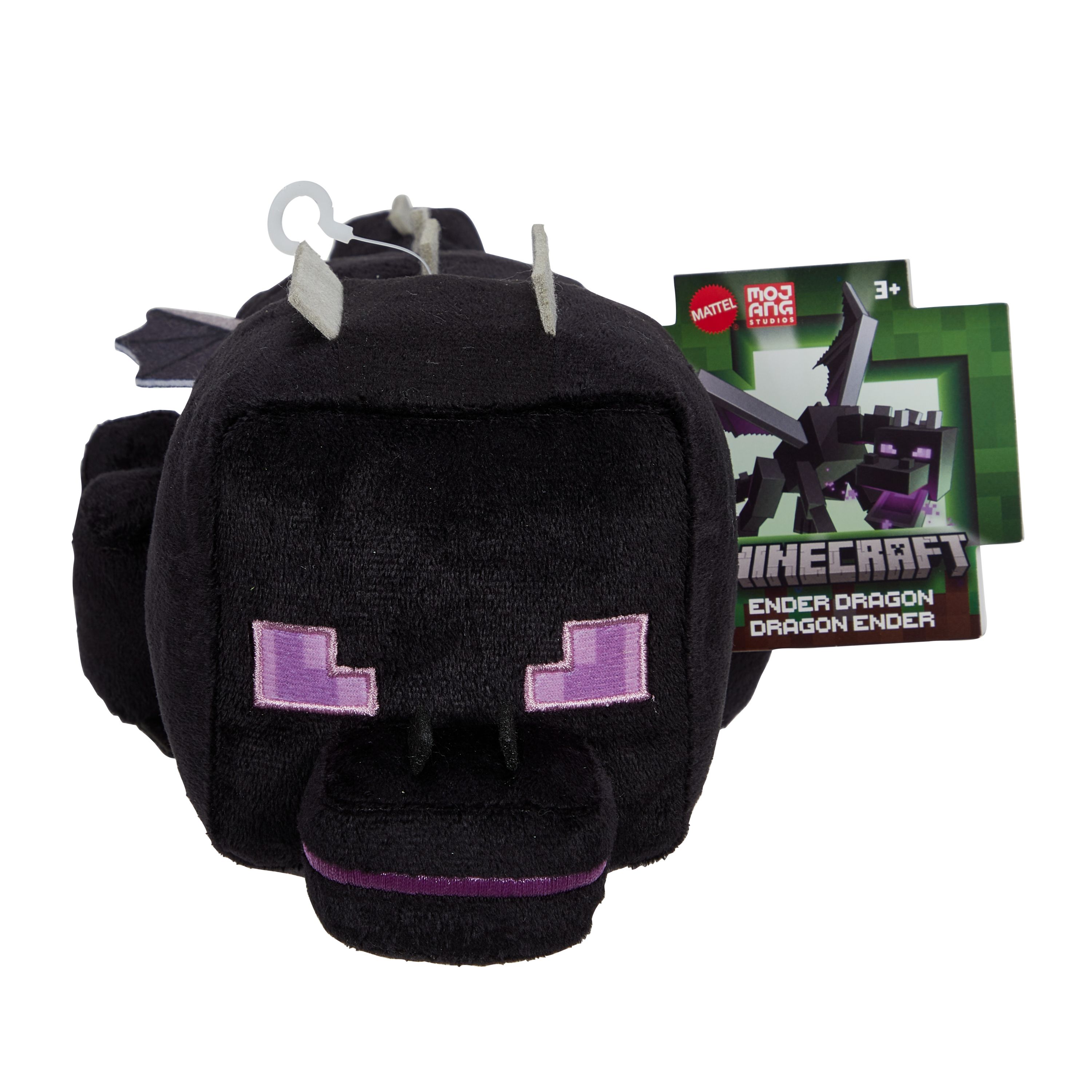 Minecraft HWH32 Cartoon Character Plush - Black/Purple - Fabric - 3+ Years