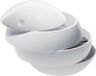 Spirella Beauty Organizer Box – Boîte de rangement cosmétique ronde avec 3 compartiments pivotants – Boîte de rangement de salle de bain pour petits accessoires