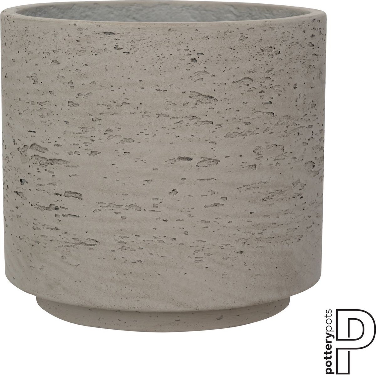 PotteryPots Bloempot-Plantenschaal Beige-Grijs D 18 cm H 15.5 cm
