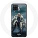 Maniacase Hoesje voor Samsung Galaxy A42 5G Vikings Series Seizoen 6 Ragnar Lothbrok logo V Zwaard Grey Fog