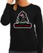 Bellatio Decorations Shoppartners Bv Dieren kersttrui rottweiler zwart dames - Foute honden kerstsweater - Kerst outfit dieren liefhebber L
