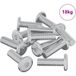 Vis 1593 Pcs Argenté 8 X 25 Mm Acier