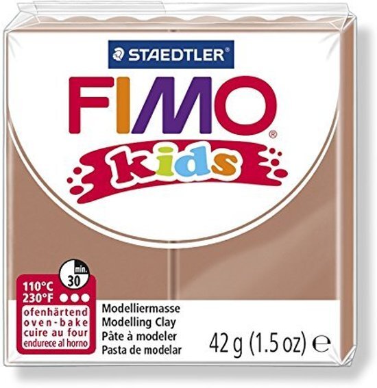 Fimo Kids Boetseerklei - Lichtbruin