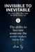 Invisible Aria Tej Invisible to Inevitable