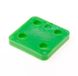 GB GEBR. BODEGRAVEN B.V. Stelplaat zonder sleuf 10mm (6500kg) groen - 48 stuks