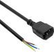 Akyga AK-OT-07A electriciteitssnoer Zwart 1,5 m IEC C14