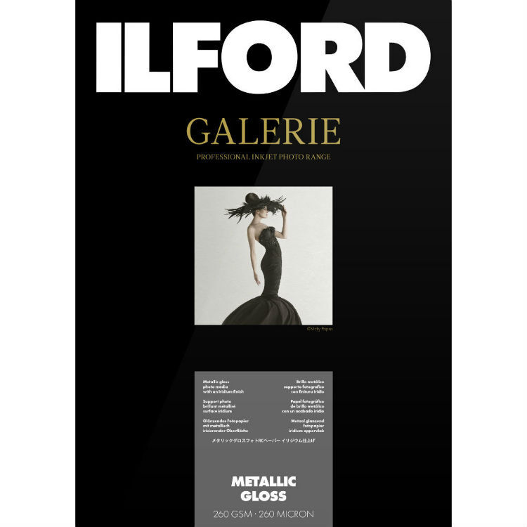ILFORD Papier Ilford Galerie Prestige Metallic Gloss 260g 4x6" 100 vel