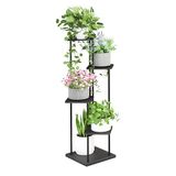 Ribelli Plantenstandaard, 5 etages, 106 cm, Zwart