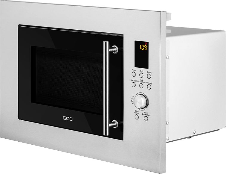 ECG MTD 2390 VGSS - Built-in Grill Microwave - 23L - 900W - Stainless Steel
