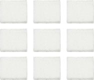 AMIG Anti-krasvilt - 24x - wit - 25 x 35 mm - vierkant - zelfklevend - meubel beschermvilt