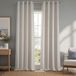 HPD Half Price Drapes BOCH-LN1856-108-GR Faux Linnen Grommet Verduisteringskamer Verduistering Gordijn (1 Panel), 50 X 108, Berk