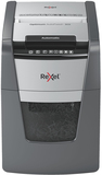 Rexel AutoFeed+ 90X - Paper Shredder - Cross Cut - P-4 Security - 34L Bin - Black/Grey