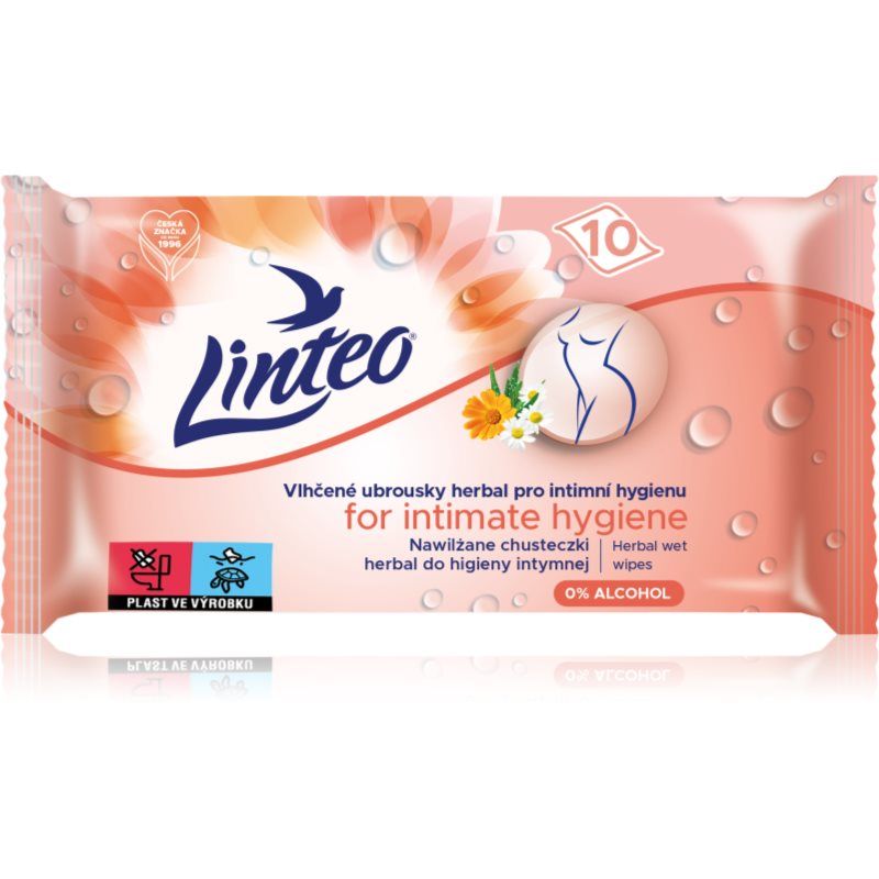 Linteo Herbal (10 Pcs) - Intimate Wet Wipes