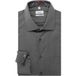 Seidensticker Regular Fit Overhemd donkergrijs, Effen