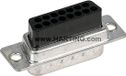 Harting 09 67 015 4701 Connecteur femelle D-sub 180 ° 15 broches Sertir 1 pc(s)