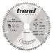 Trend Laminaat- en HPL-cirkelzaagblad, 250 mm diameter, 30 mm boring, 80 tanden
