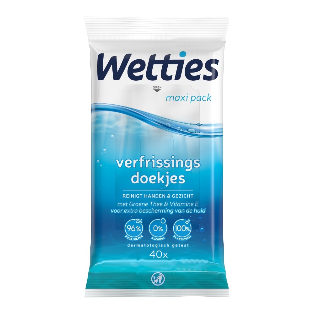 Wetties Wetties To Go Verfrissingsdoekjes