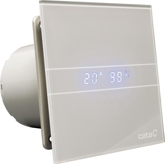 CATA E-100 GST Badkamerventilator - Zilver - 150mm