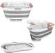 Beldray Opvouwbare Wasmand - 37L | Hip-Hugger | Grijs