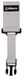 DiMarzio Gitaarband Clip Lock DD2200 Wit Nylon