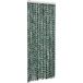 Rideau anti-mouches vert et blanc 100x230 cm chenille