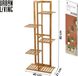 Urban Living BAMBOE PLANTENHOUDER 5 NIVEAUS 40X21XH80CM