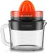 Citrus Glass Presse-agrumes électrique 30W Orange/Noir/Transparent