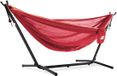 Vivere Mesh Hangmat met standaard (280 CM) - Punch/Peach