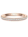 Glanzstücke München Ring rosé goud zirkonia 925 zilver maat 54