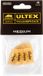 Jim Dunlop Jim Dunlop Ultex - Vingerplectrums - Duim - Medium - Player's Pack 4 Stuks