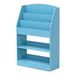 FURINNO Boekenkasten, Hout, Lichtblauw, one size